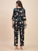 Cotton Women Kurta Set for Women Co-Ords Set, Kurta with Pant - Image 4