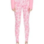 Women Abstract Printed Elasticated Waist Skinny Fit Leggings