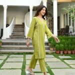 Women Cotton Blend Co-Ord Set - Image 3